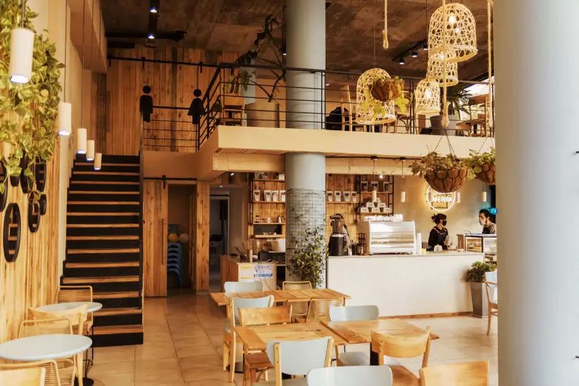 Interior de nuestra cafetería